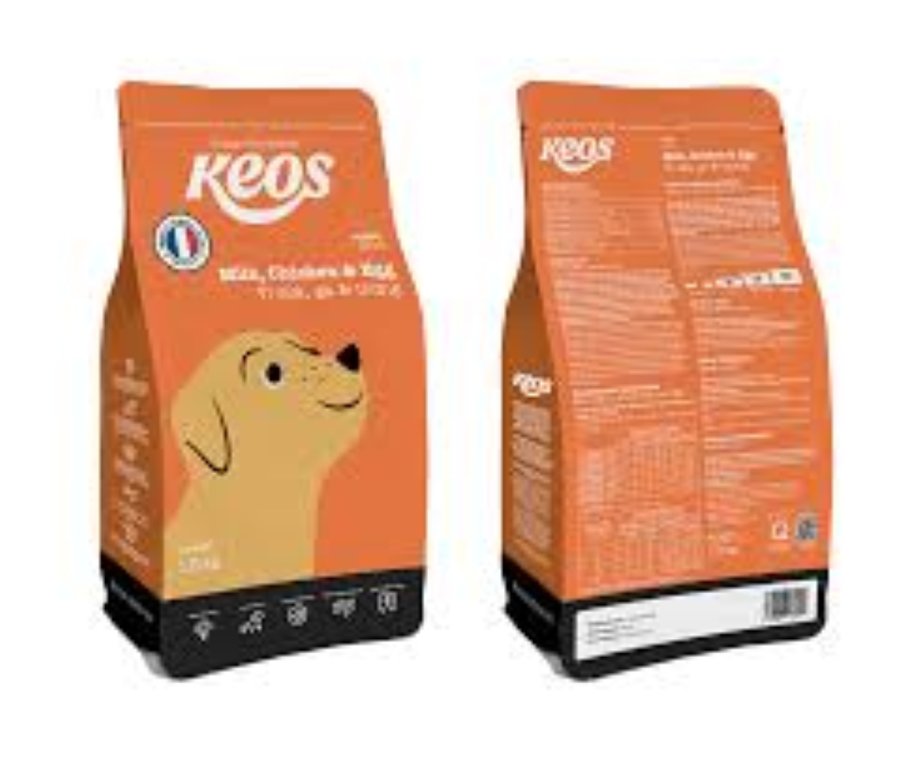 KEOS DOG PUPPY MILK CHICKEN N EGG 1.5KG